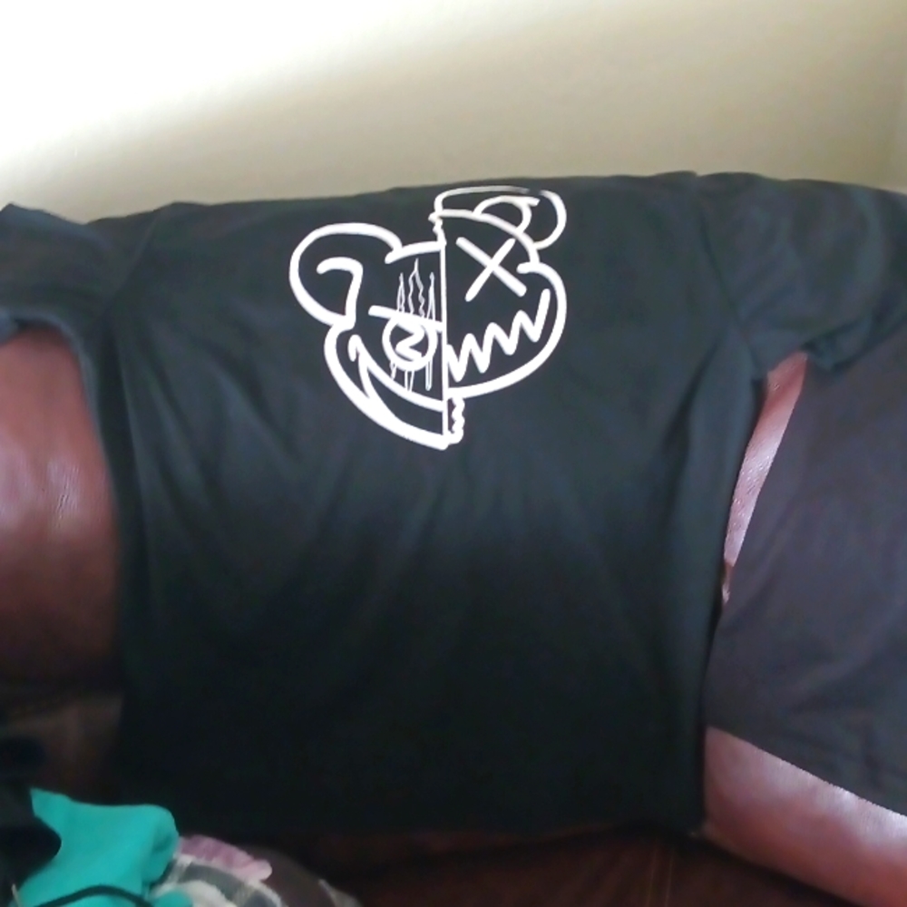 👕 🖤🐈‍⬛,XL, 🖤